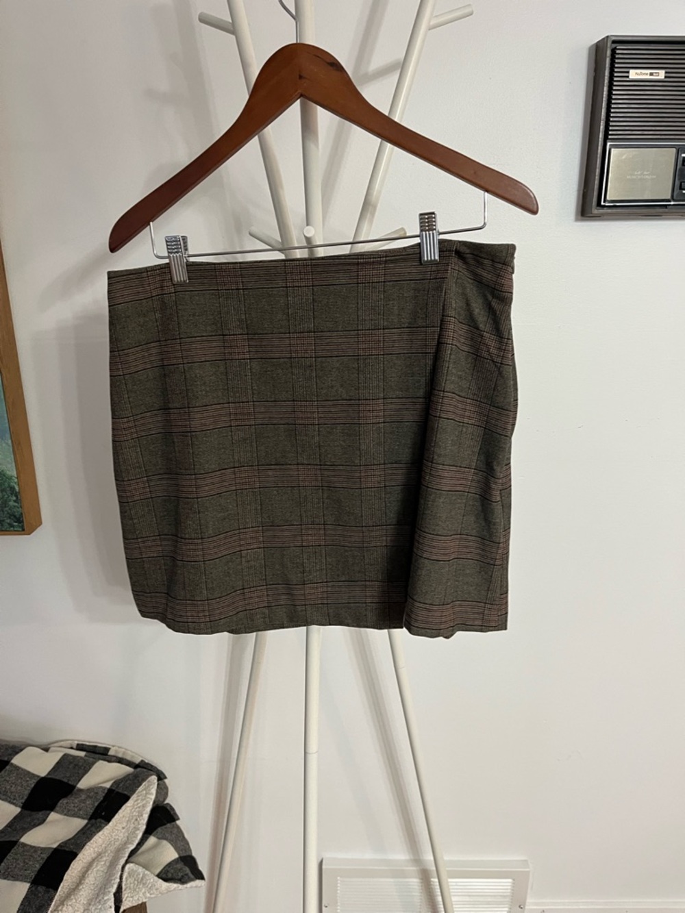 Old Navy Plaid Mini Skirt